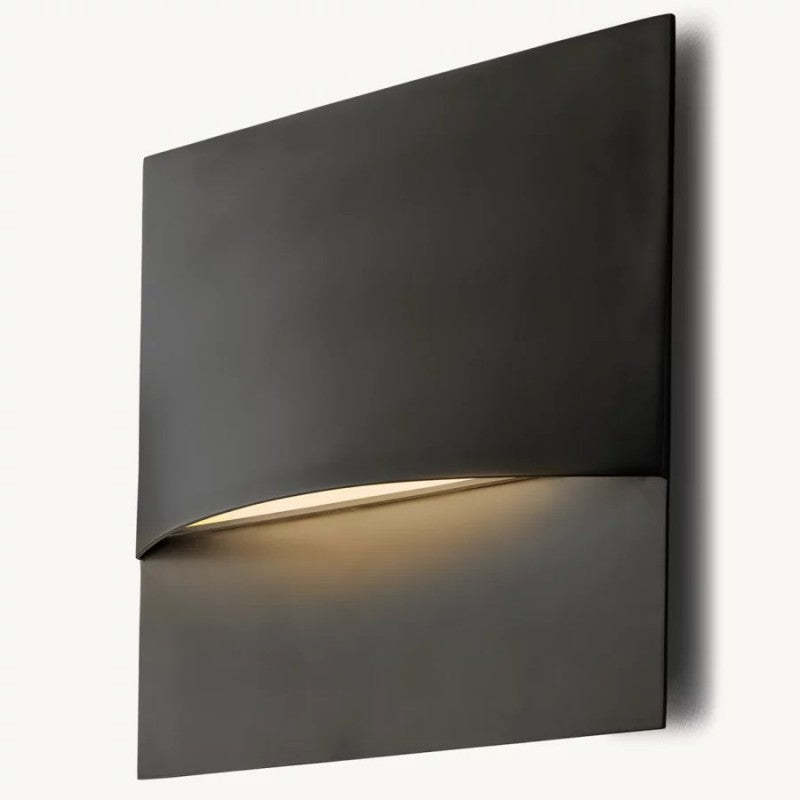 Taza Square Sconce 12"-Fullstarlighting