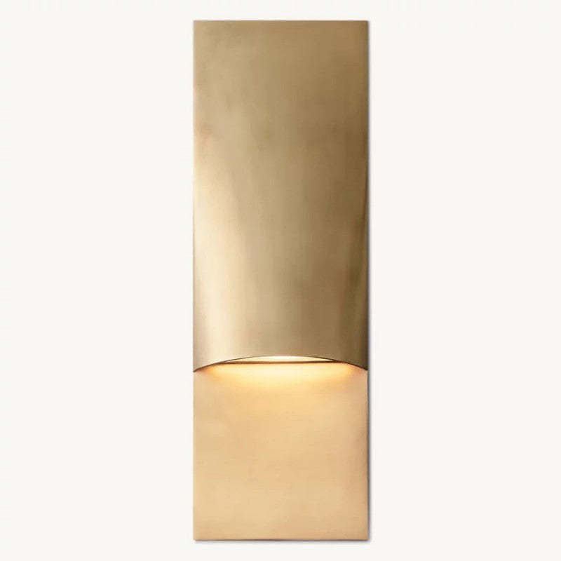 Taza Vertical Rectangular Sconce 18"H,Restoration Hardware,Bathroom