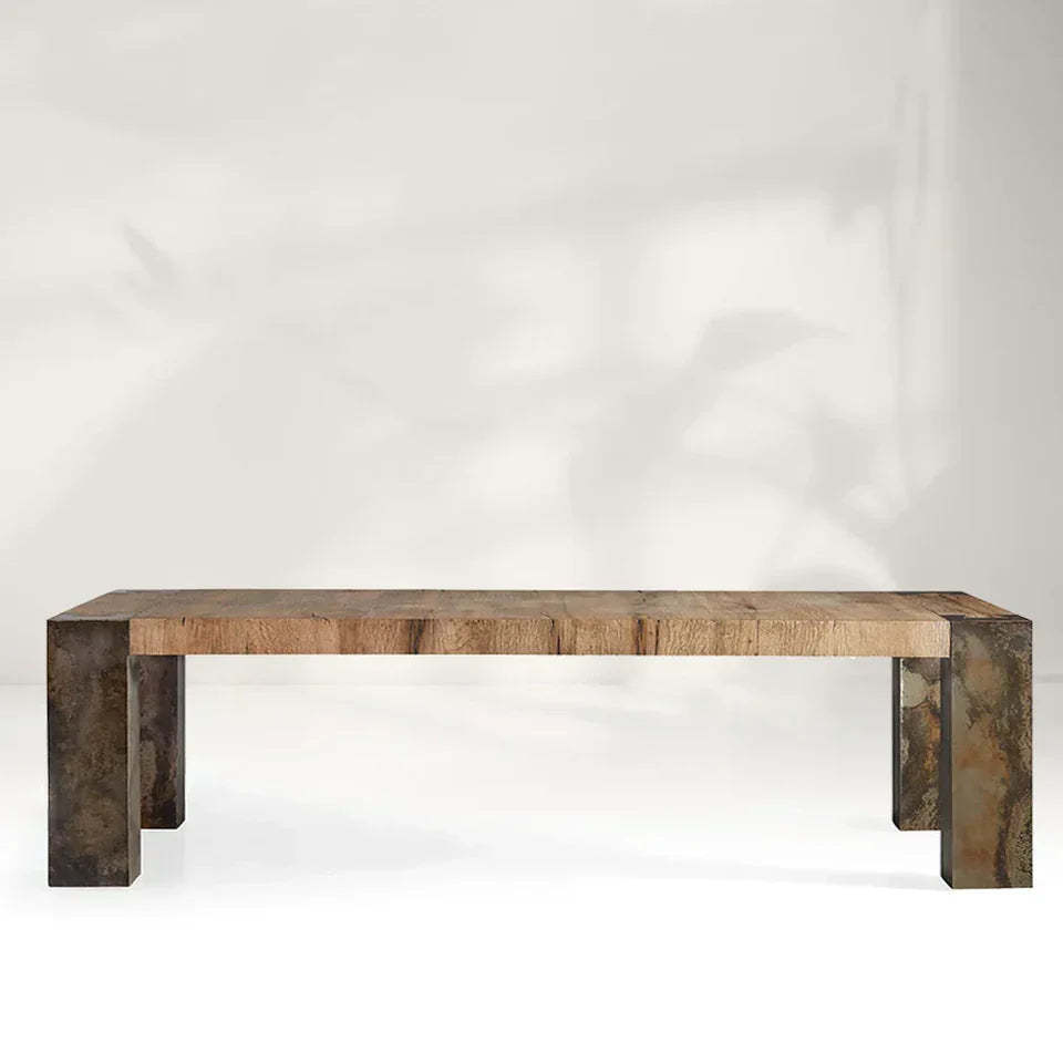 Telluride Dining Table, Modern Oak Dining Table for Dining Spaces