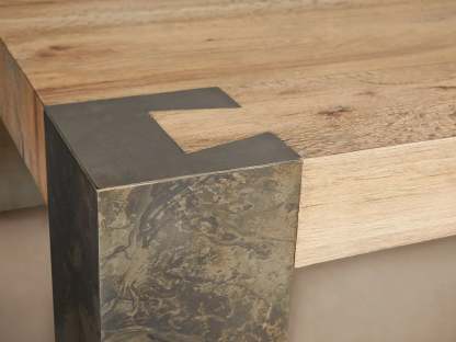 Telluride Oak Coffee Table-Fullstarlighting