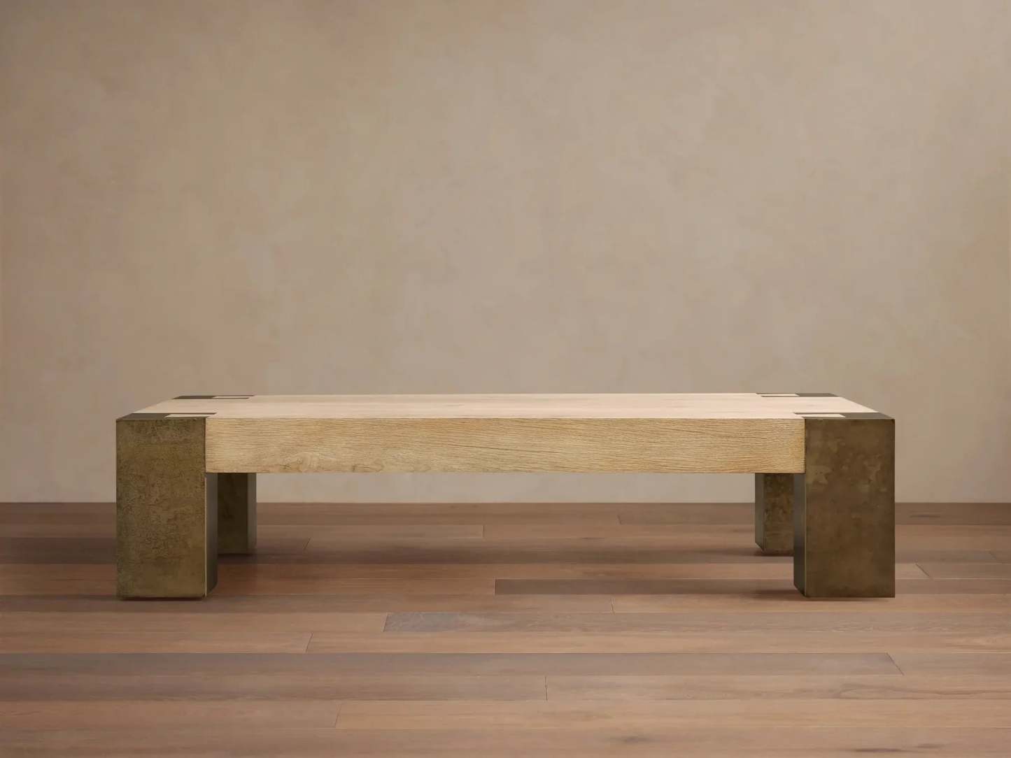 Telluride Oak Coffee Table