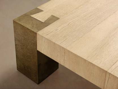 Telluride Oak Coffee Table