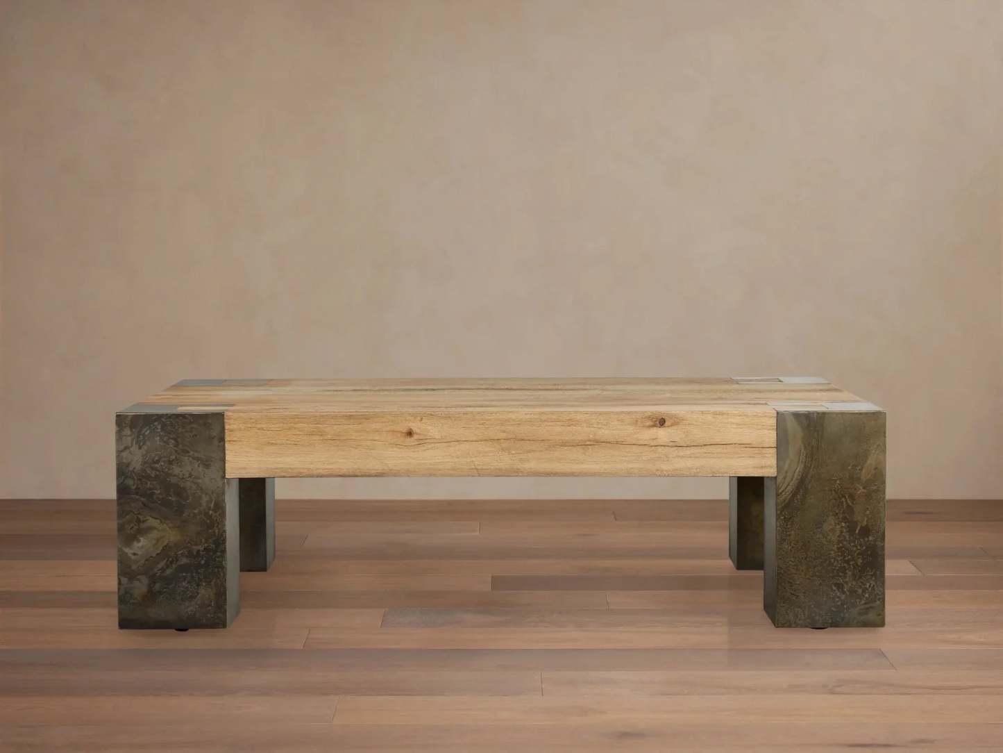 Telluride Oak Coffee Table, Coffee Table for Living Room