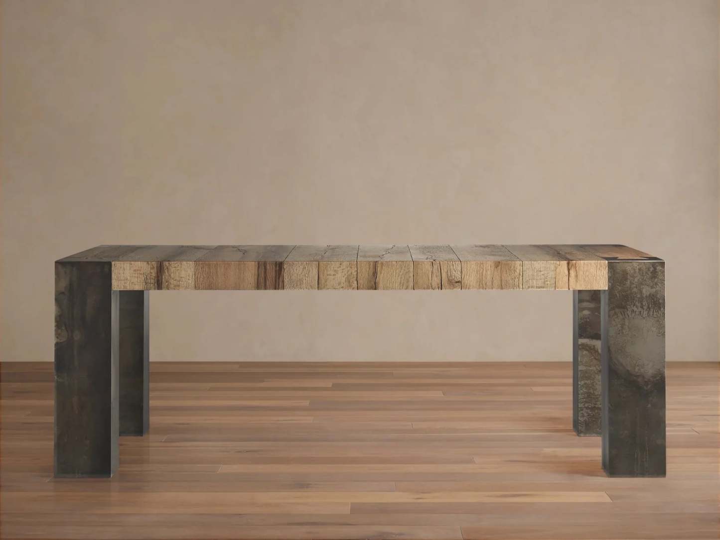 Telluride Oak Dining Table, Oak Dining Table for Dining Spaces