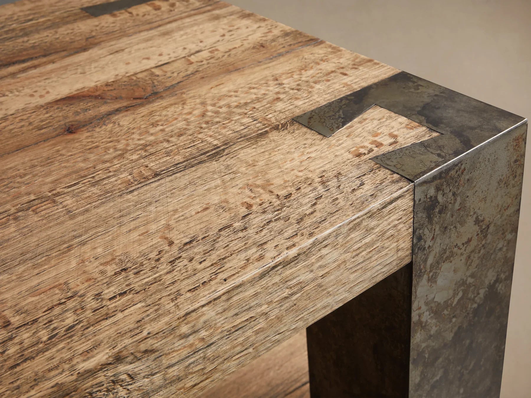 Telluride Oak End Table