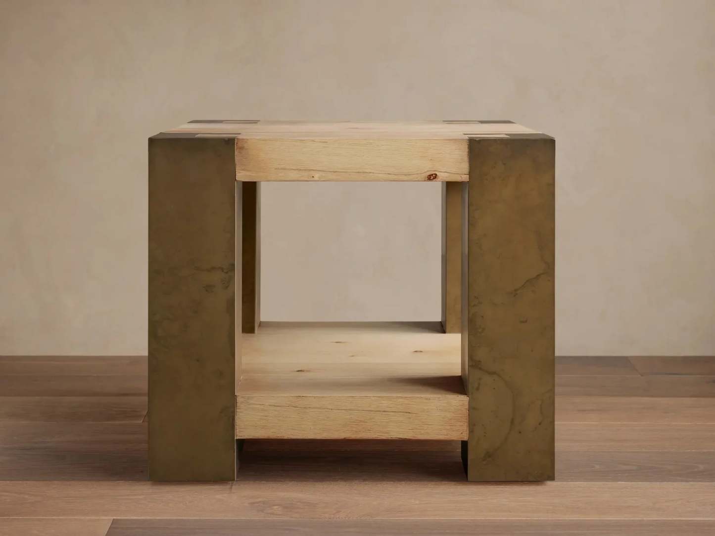 Telluride Oak End Table