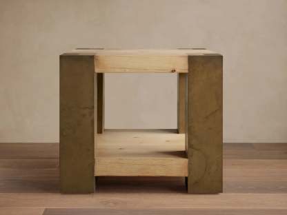 Telluride Oak End Table