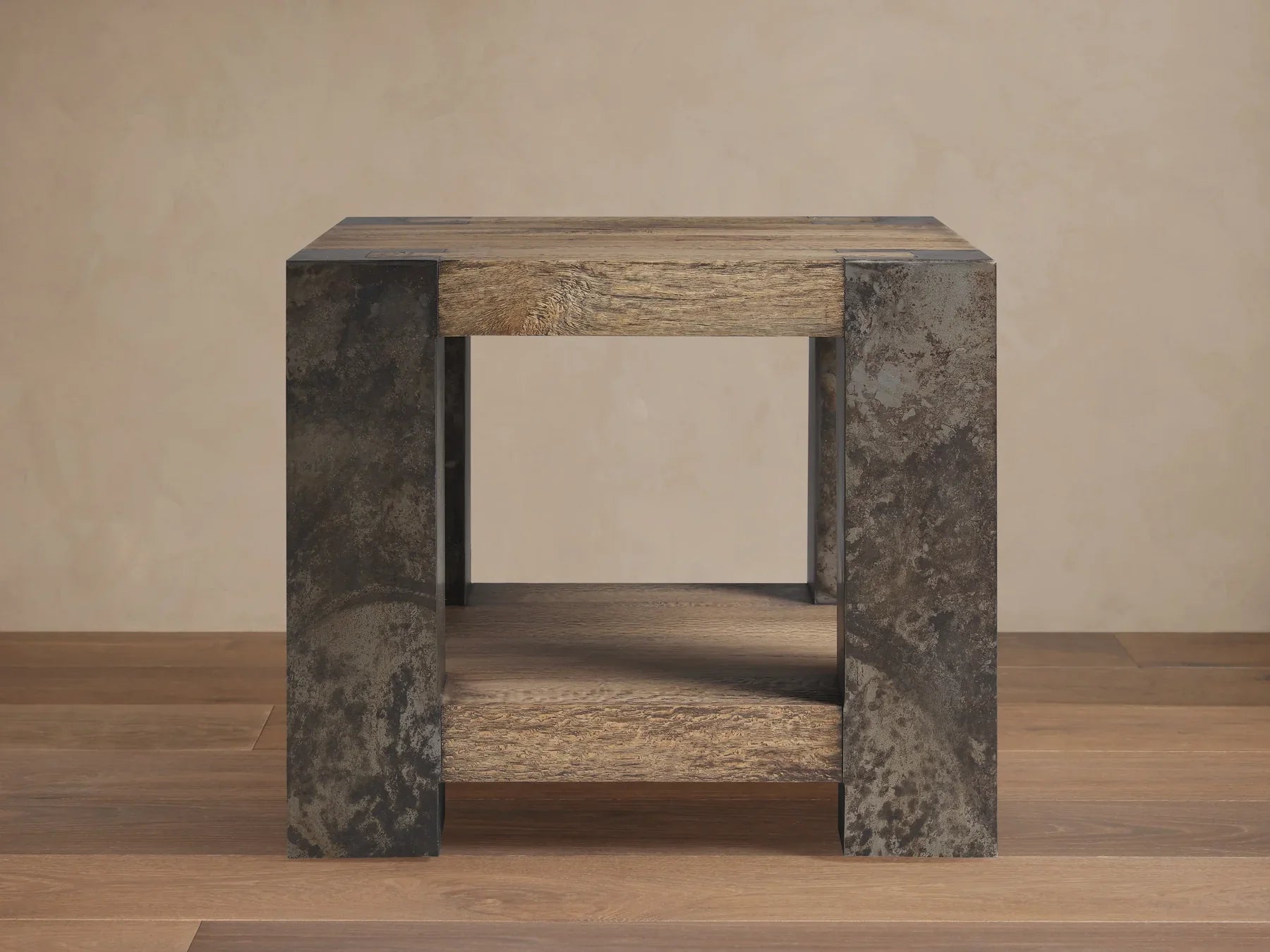 Telluride Oak End Table