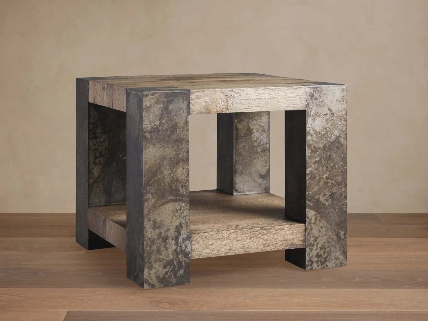 Telluride Oak End Table