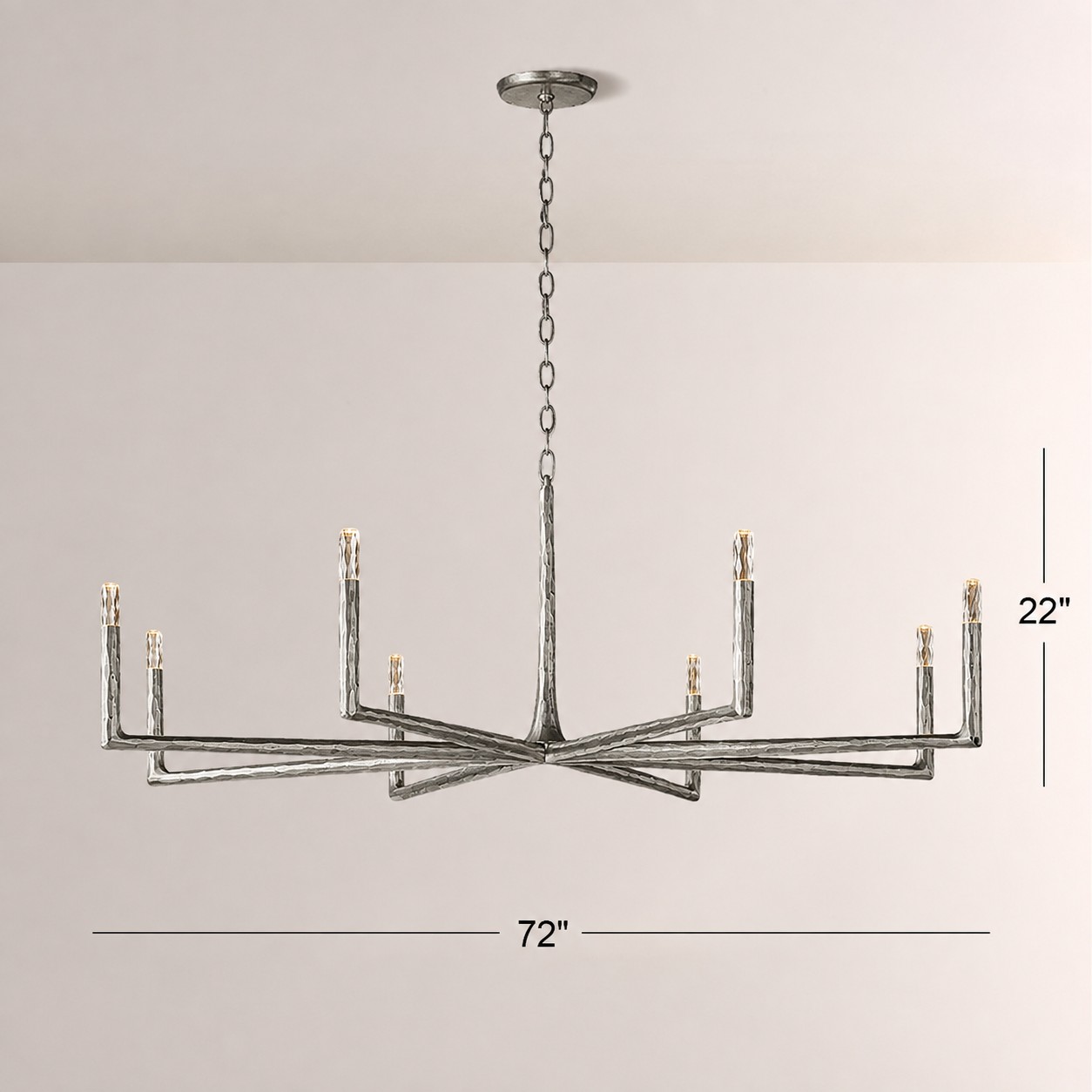 Thadden Round Chandelier 72"