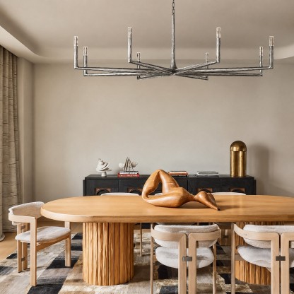 Thadden Round Chandelier 72"