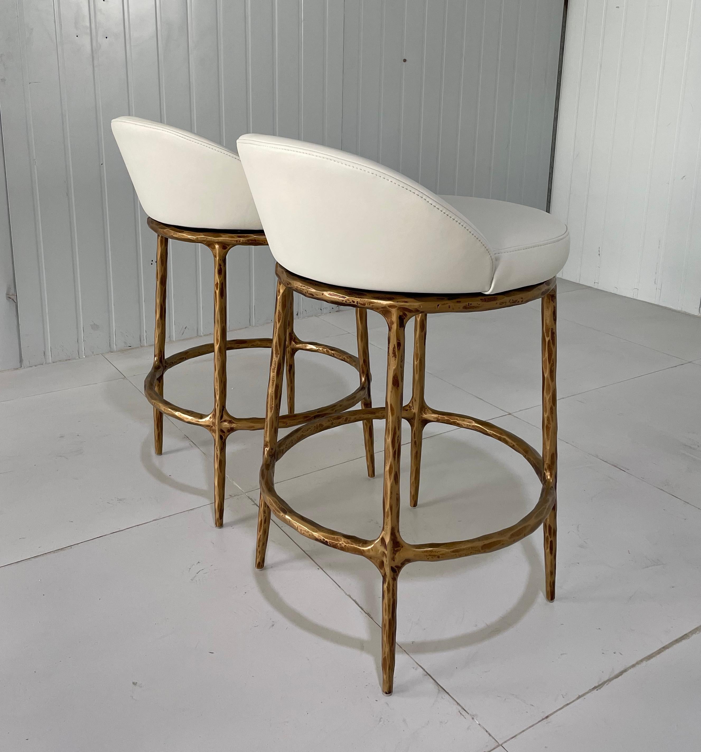 Thaddeus Bar Counter Stool-Fullstarlighting