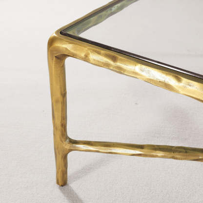 Thaddeus Glass Rectangular Coffee Table-Fullstarlighting