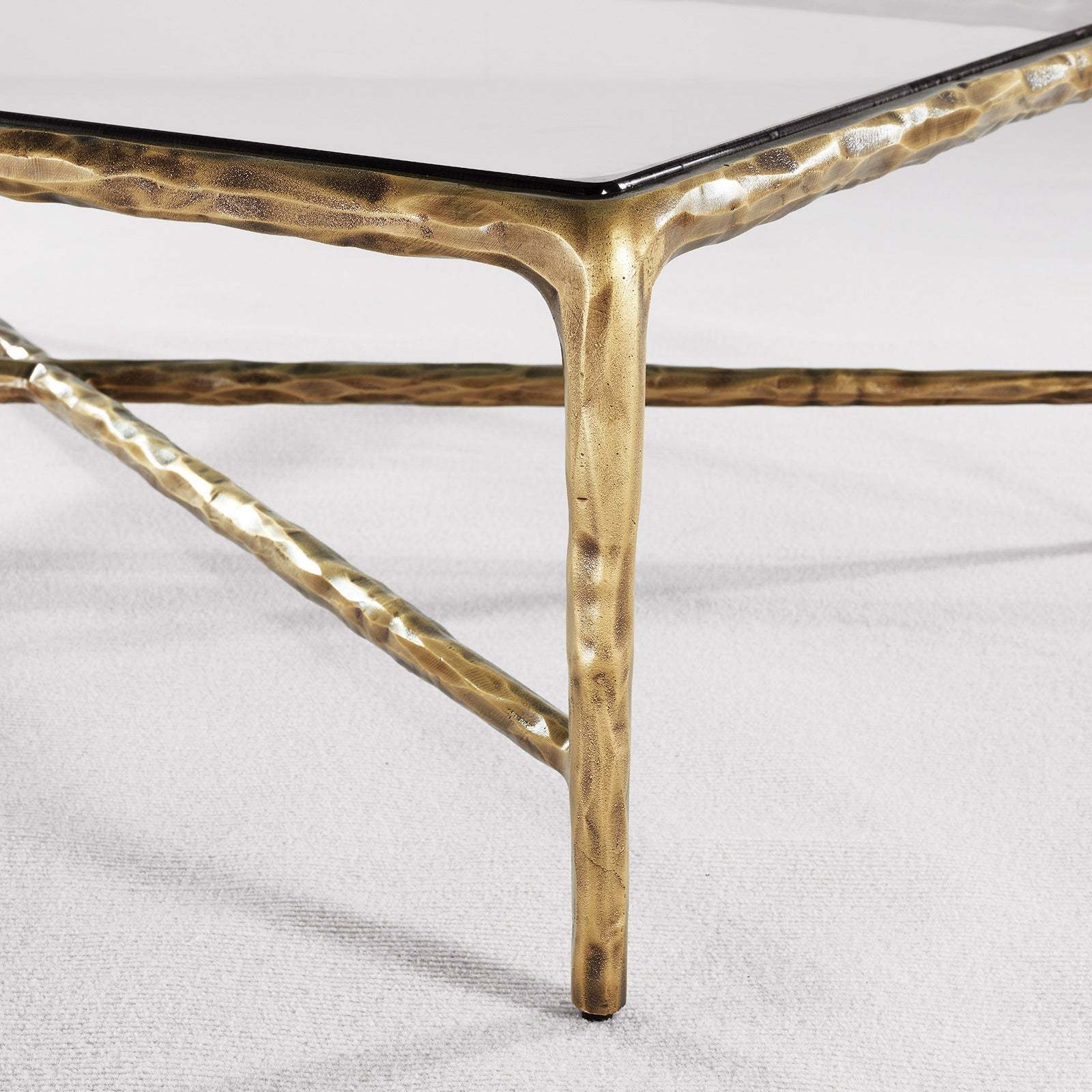 Thaddeus Glass Rectangular Coffee Table-Fullstarlighting