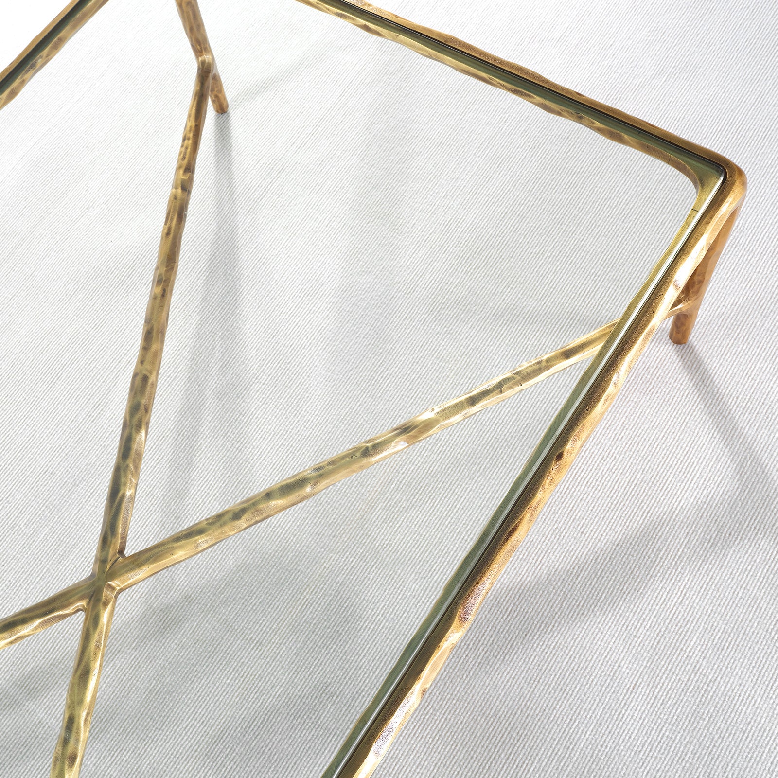 Thaddeus Glass Rectangular Coffee Table-Fullstarlighting