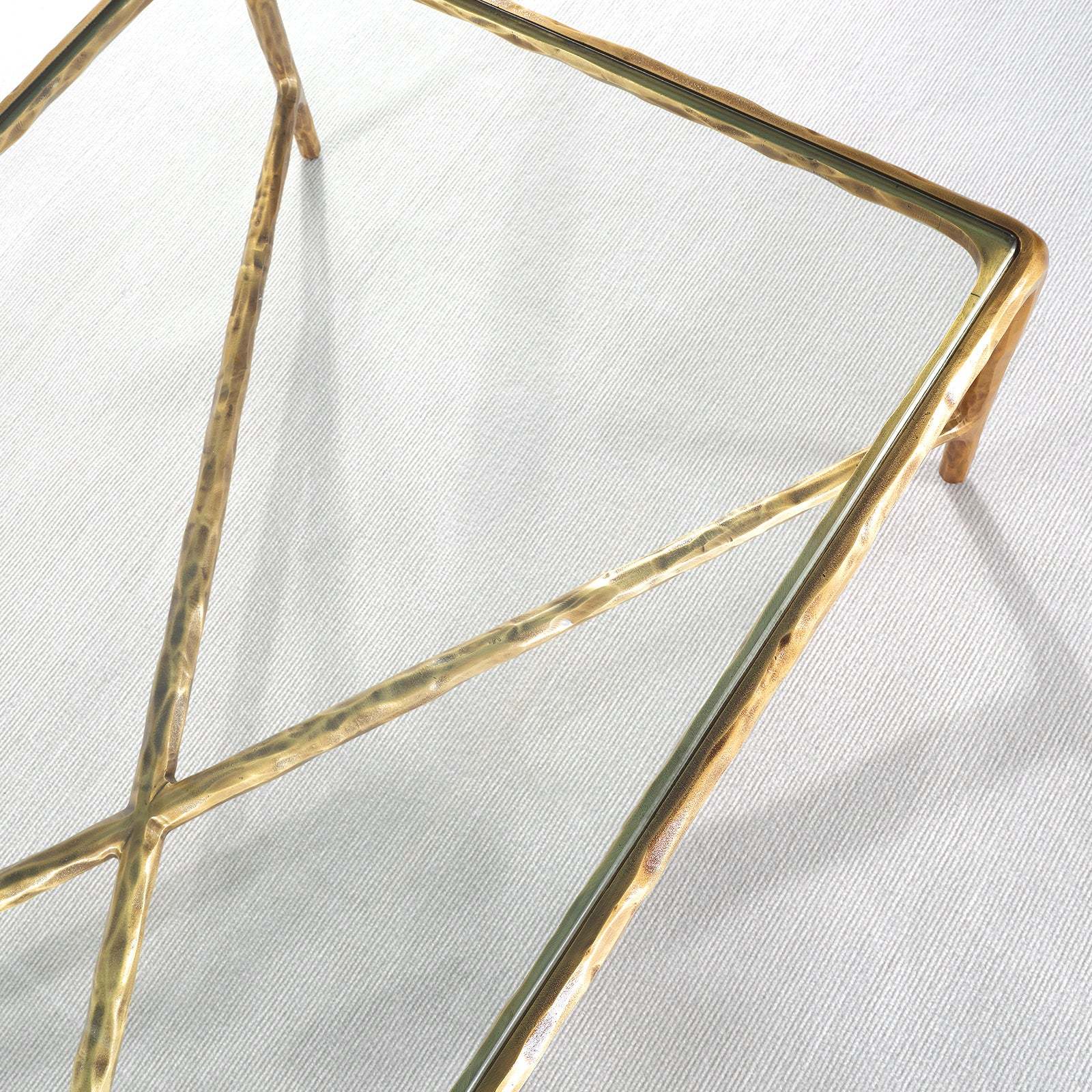 Thaddeus Glass Rectangular Coffee Table-Fullstarlighting