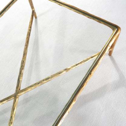Thaddeus Glass Rectangular Coffee Table-Fullstarlighting