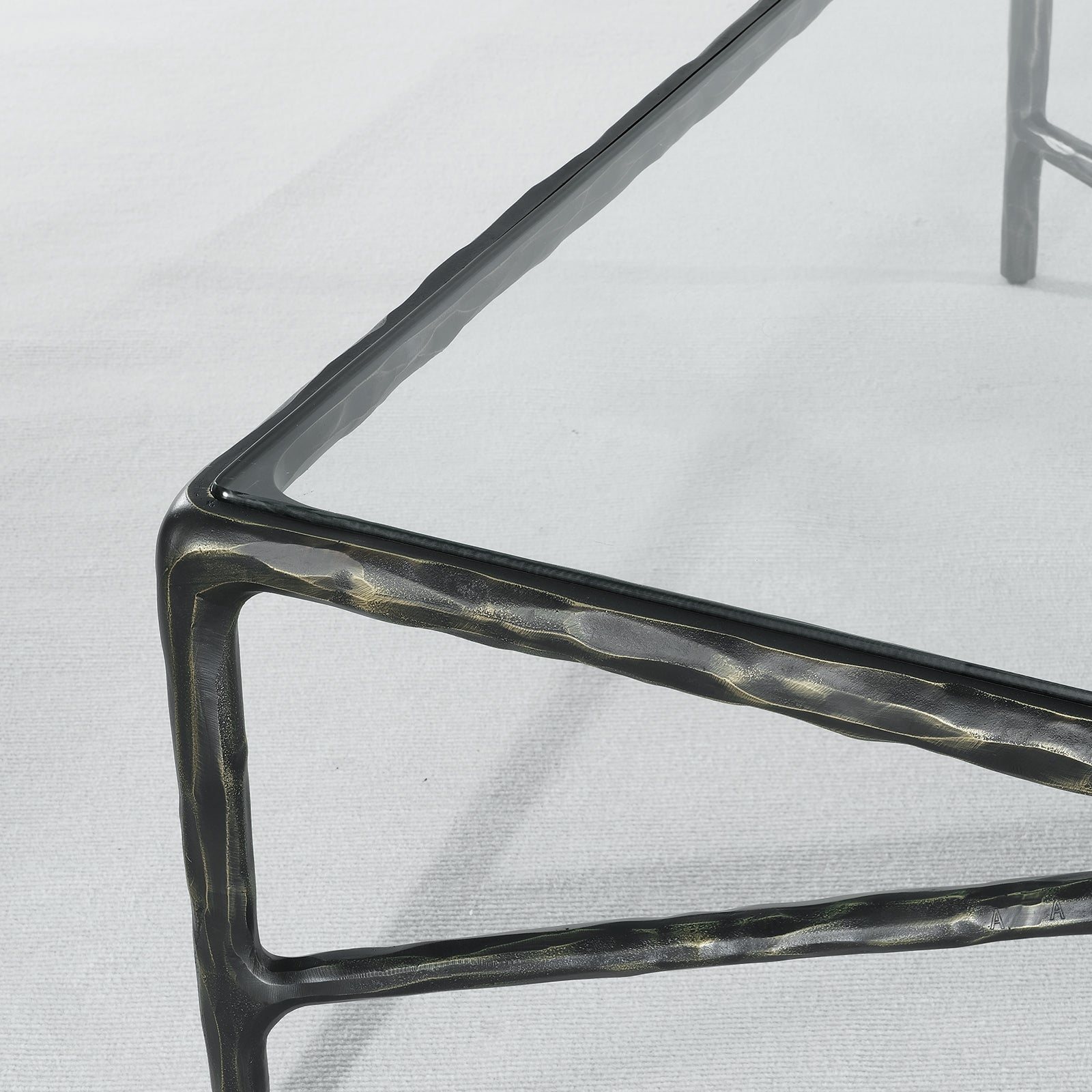 Thaddeus Glass Rectangular Coffee Table-Fullstarlighting