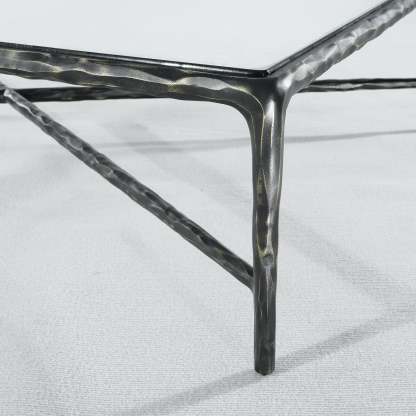 Thaddeus Glass Rectangular Coffee Table-Fullstarlighting