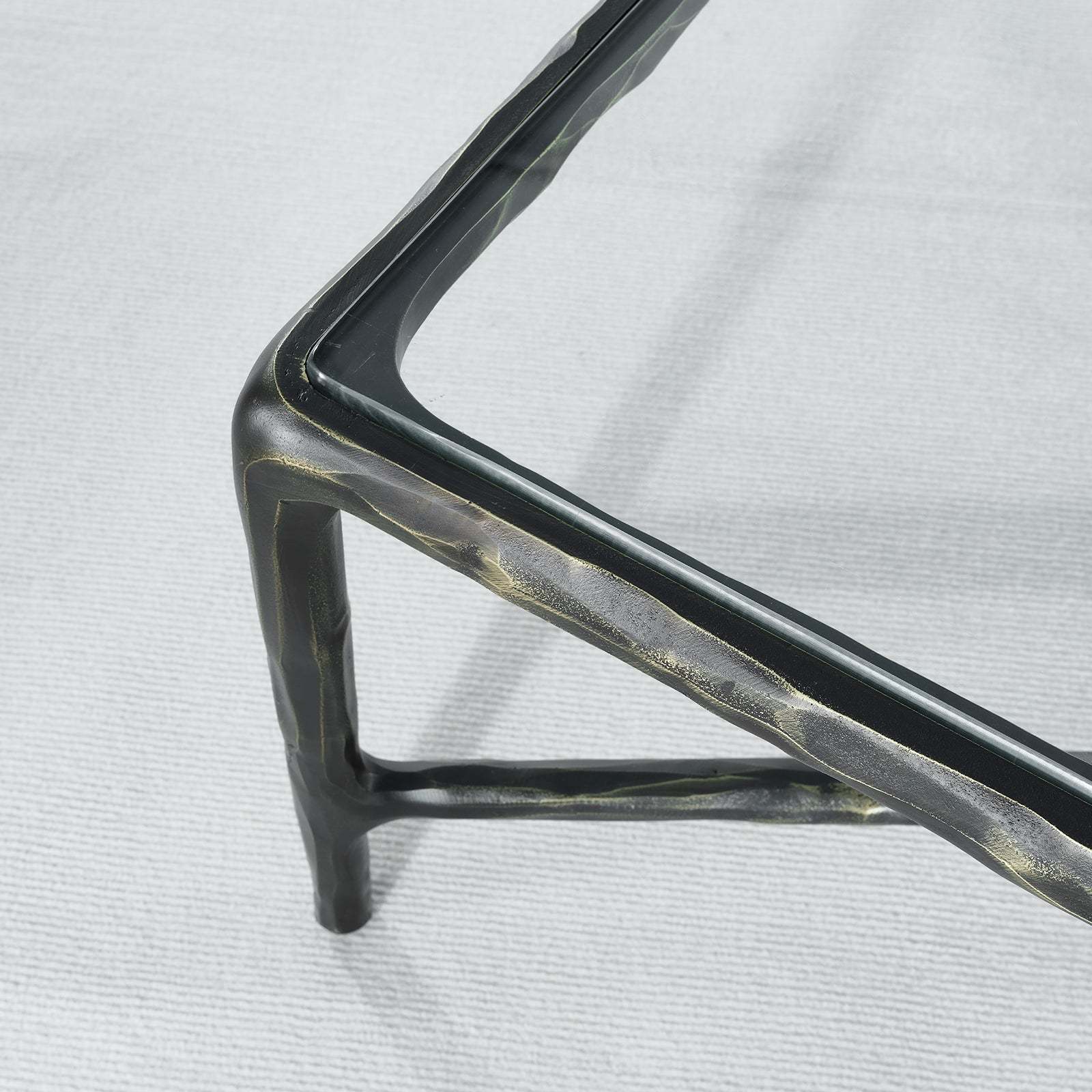 Thaddeus Glass Rectangular Coffee Table-Fullstarlighting
