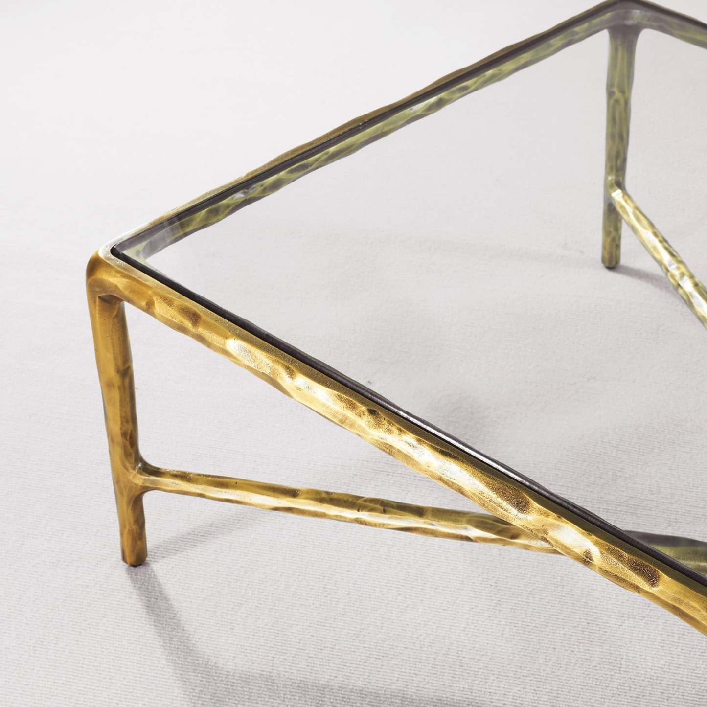 Thaddeus Glass Rectangular Coffee Table