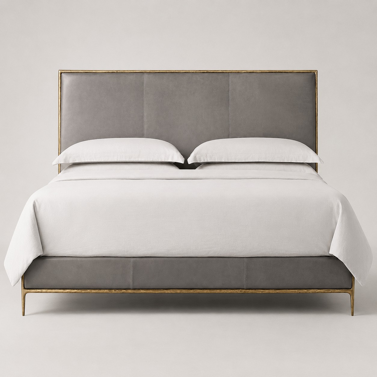 Thomson Leather Panel Bed