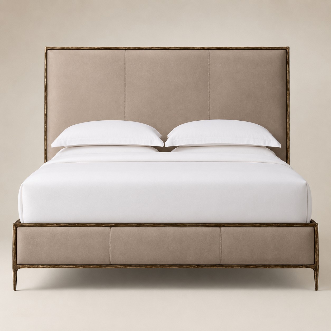 Thomson Leather Panel Bed