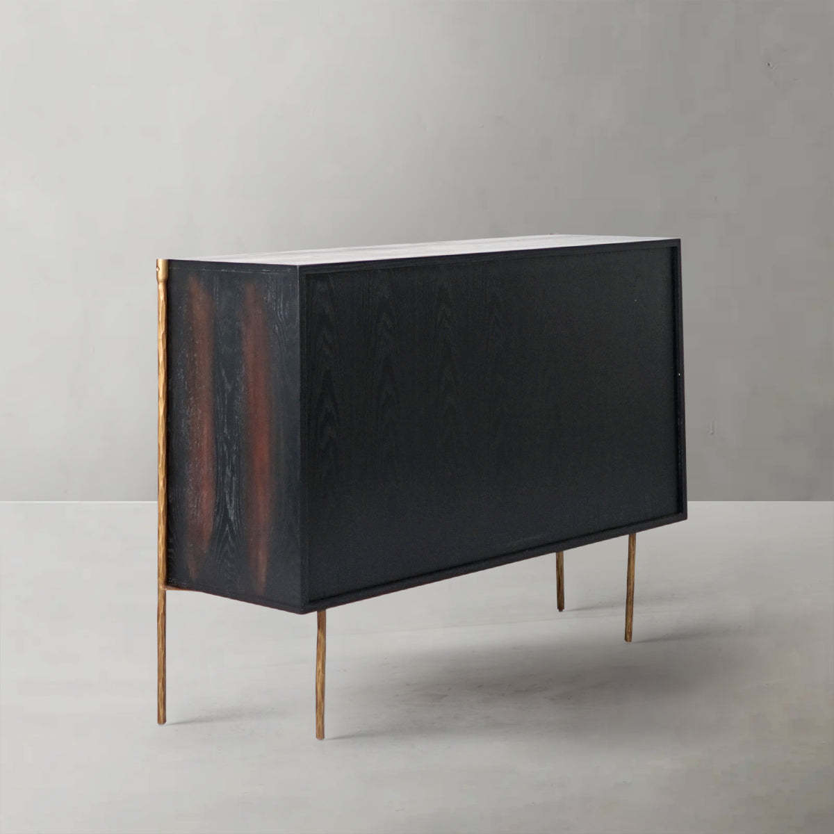 Thomson Metal Frame Rattan 6-Drawer Side Cabinet-Fullstarlighting