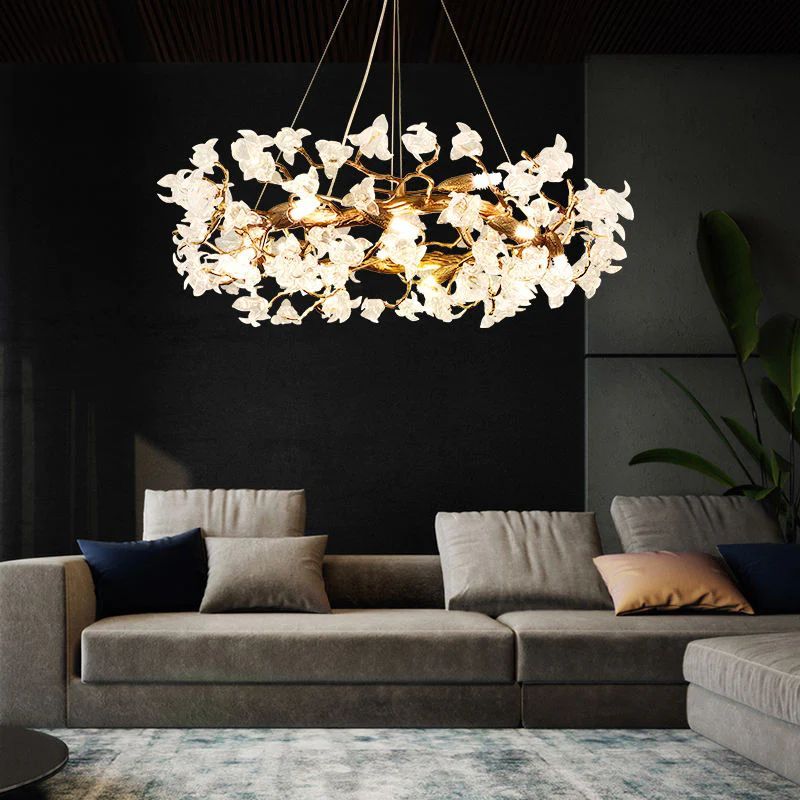 Tinida Living Room Branch Chandelier-Fullstarlighting