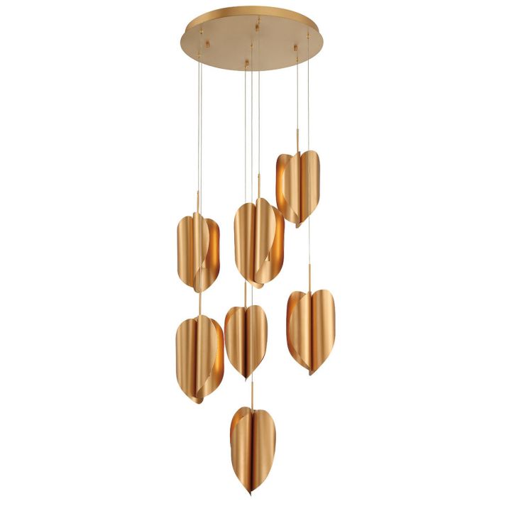 Tobey Round LED Chandelier-Fullstarlighting