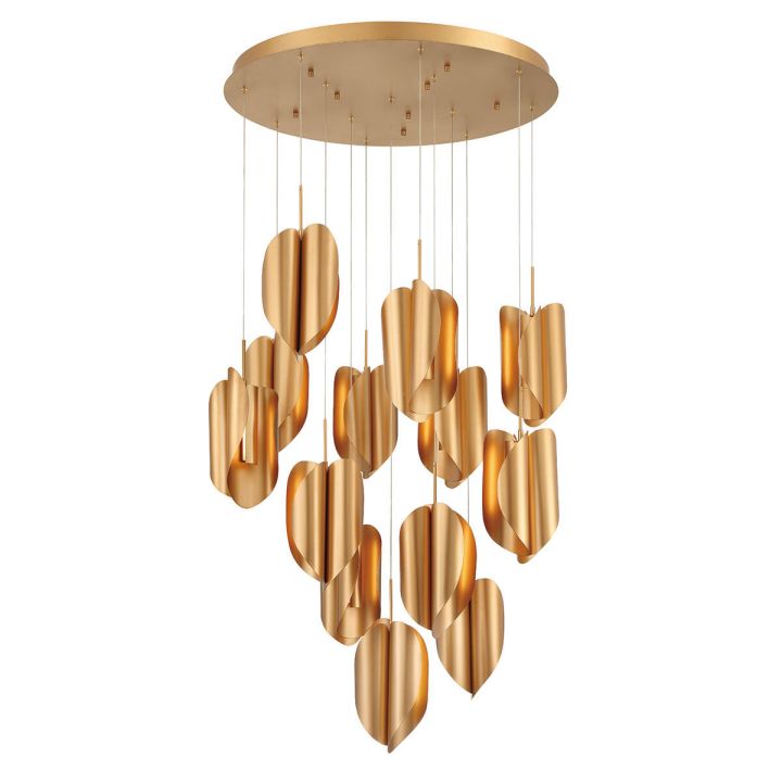 Tobey Round LED Chandelier-Fullstarlighting