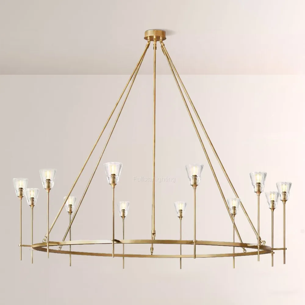 Torche Round Chandelier 70",Living Room Chandelier，Factory price