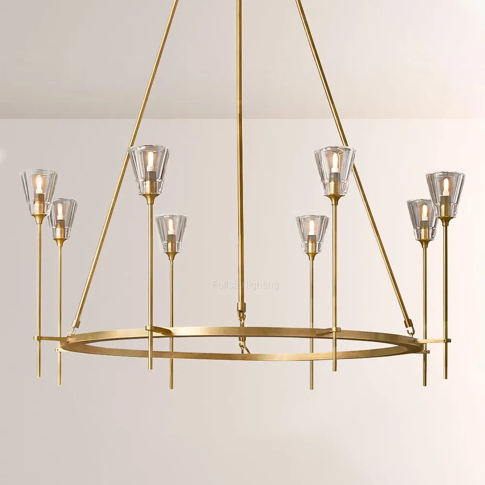 Torche Round Chandelier 46",Living Room Chandelier，Factory price