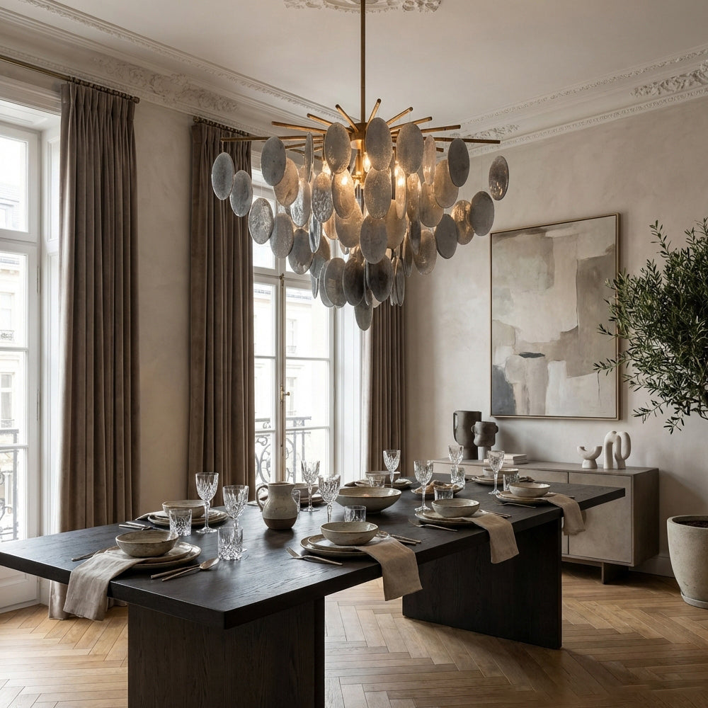 Trista Round Chandelier-Fullstarlighting