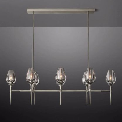 Tulip Linear Chandelier 52''-Fullstarlighting