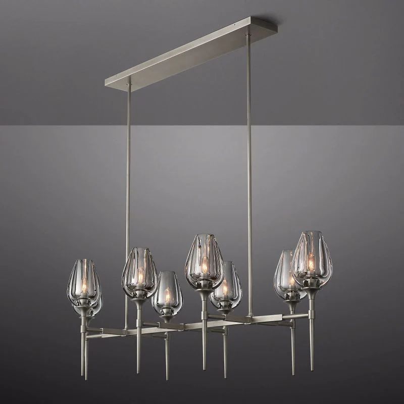 Tulip Linear Chandelier 52''-Fullstarlighting