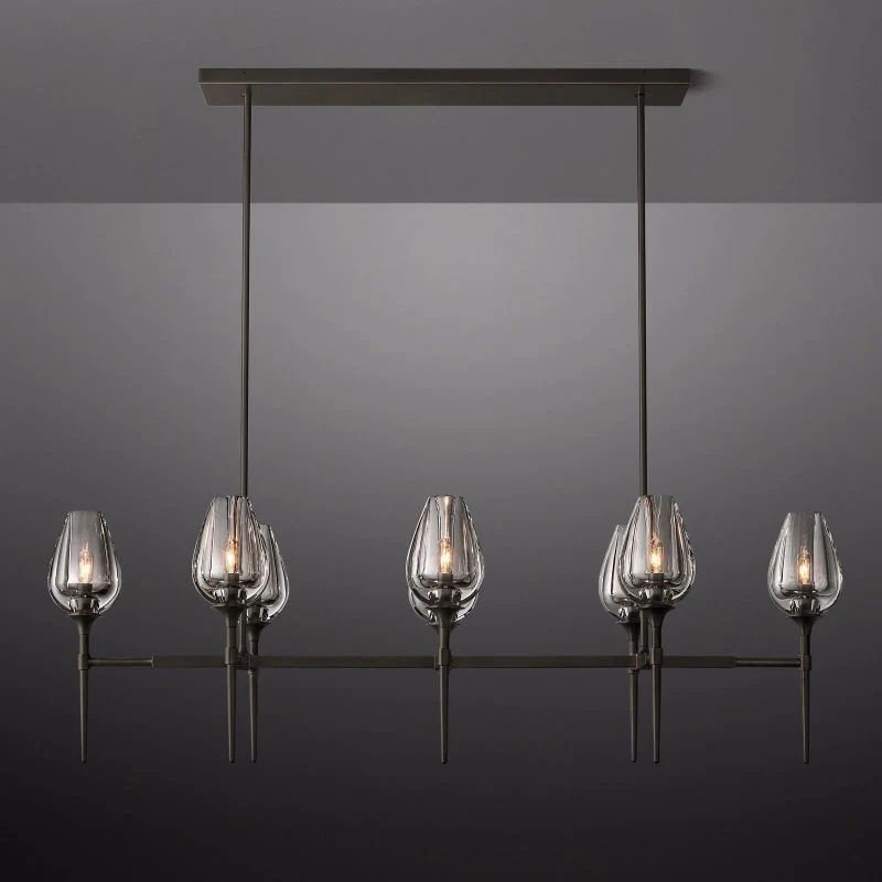 Tulip Linear Chandelier 52''-Fullstarlighting