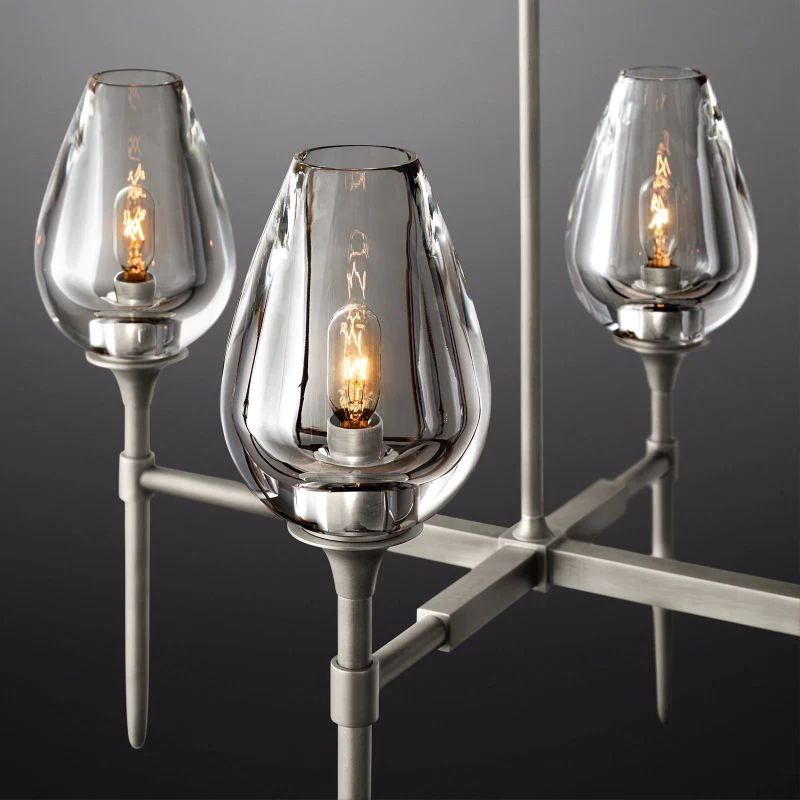 Tulip Linear Chandelier 52''-Fullstarlighting
