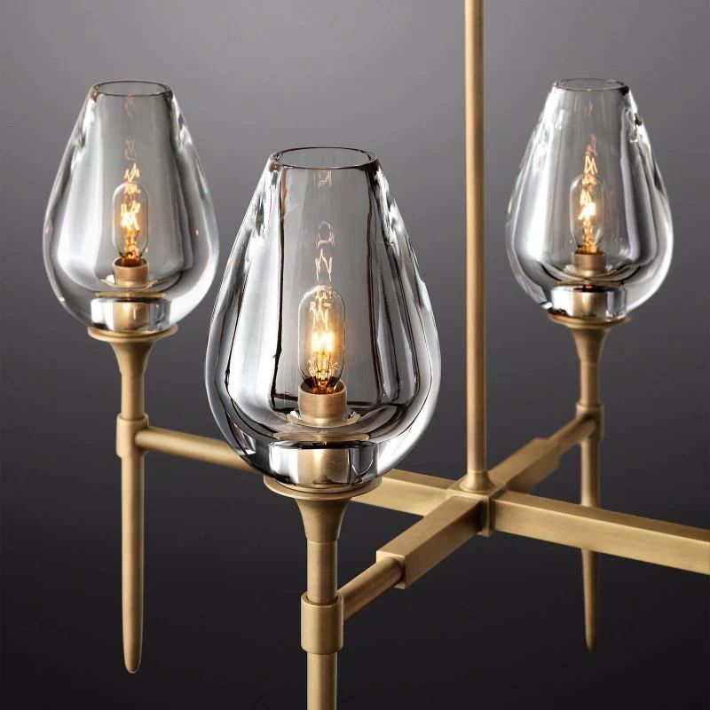 Tulip Linear Chandelier 52''-Fullstarlighting