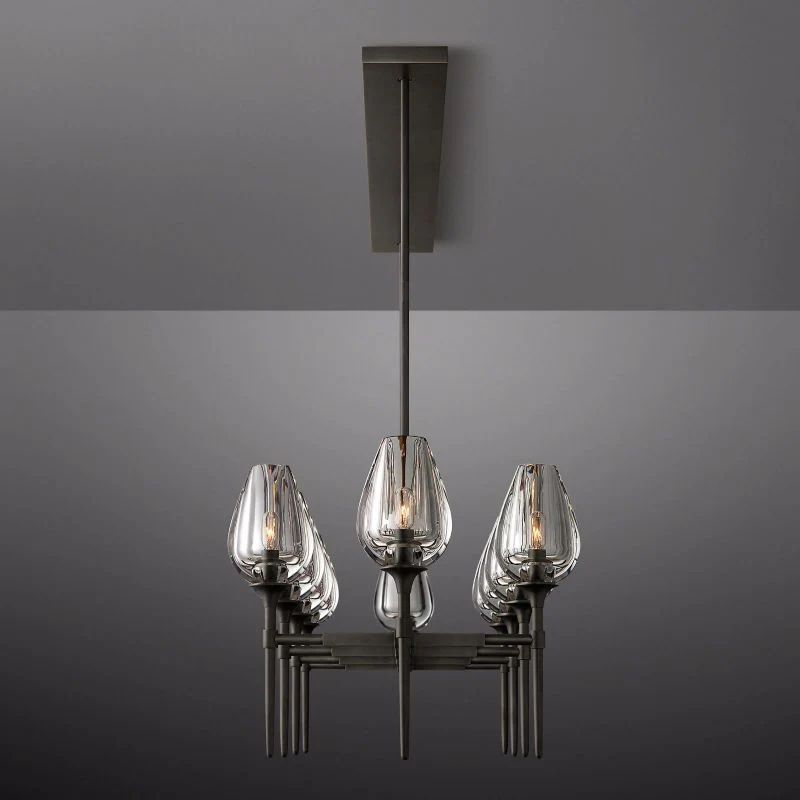 Tulip Linear Chandelier 65''-Fullstarlighting