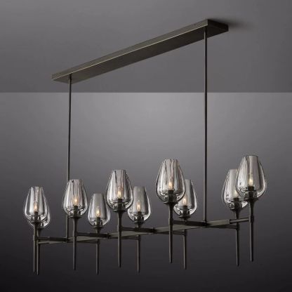 Tulip Linear Chandelier 65''-Fullstarlighting