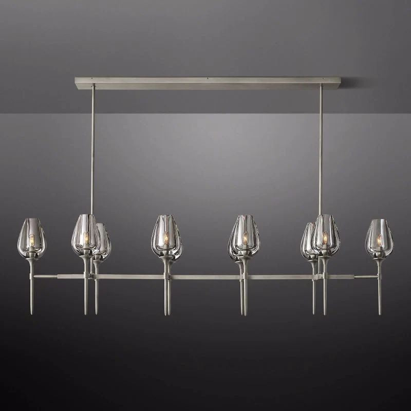 Tulip Linear Chandelier 65''-Fullstarlighting