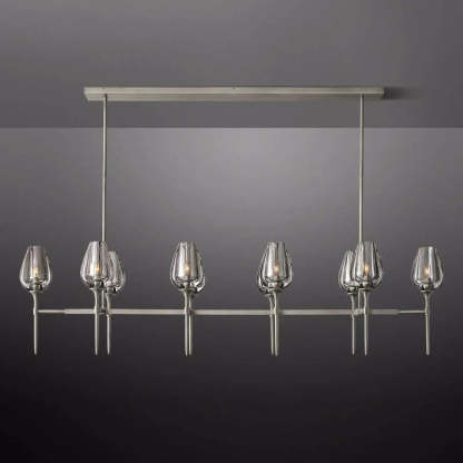 Tulip Linear Chandelier 65''-Fullstarlighting
