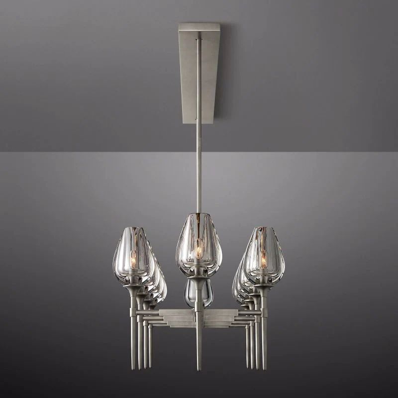 Tulip Linear Chandelier 65''-Fullstarlighting