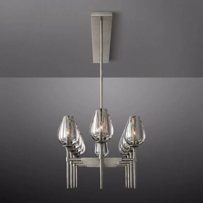 Tulip Linear Chandelier 65''-Fullstarlighting