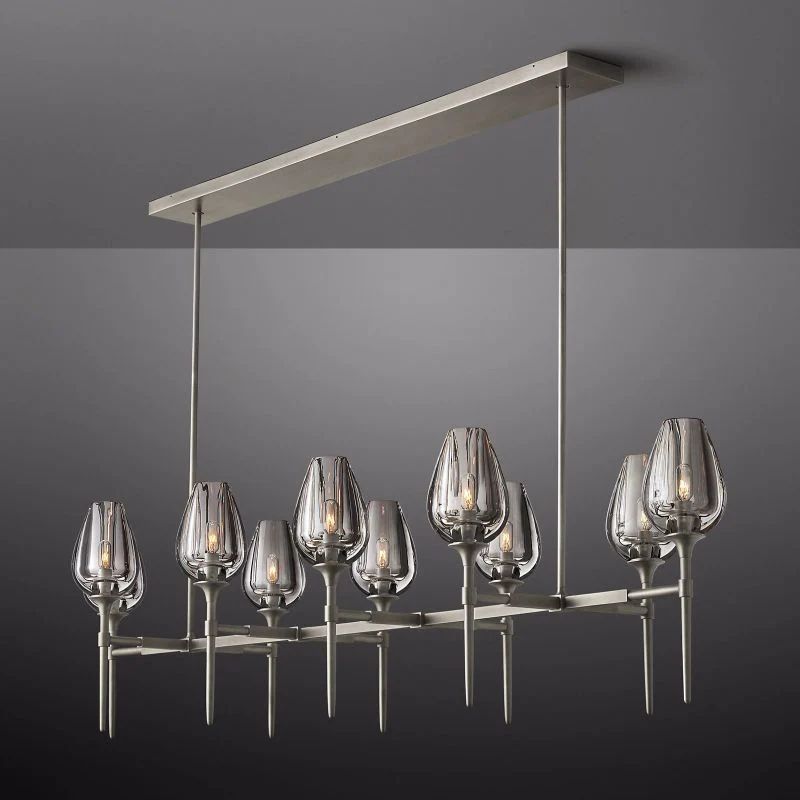 Tulip Linear Chandelier 65''-Fullstarlighting