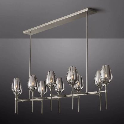 Tulip Linear Chandelier 65''-Fullstarlighting