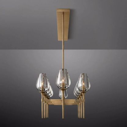 Tulip Linear Chandelier 65''-Fullstarlighting