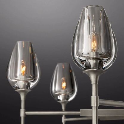 Tulip Round Chandelier 54''-Fullstarlighting