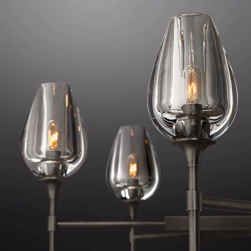 Tulip Round Chandelier 54''-Fullstarlighting